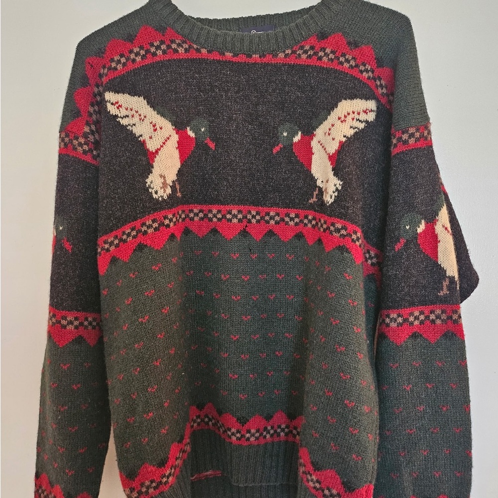 Vintage Woolrich Duck Sweater